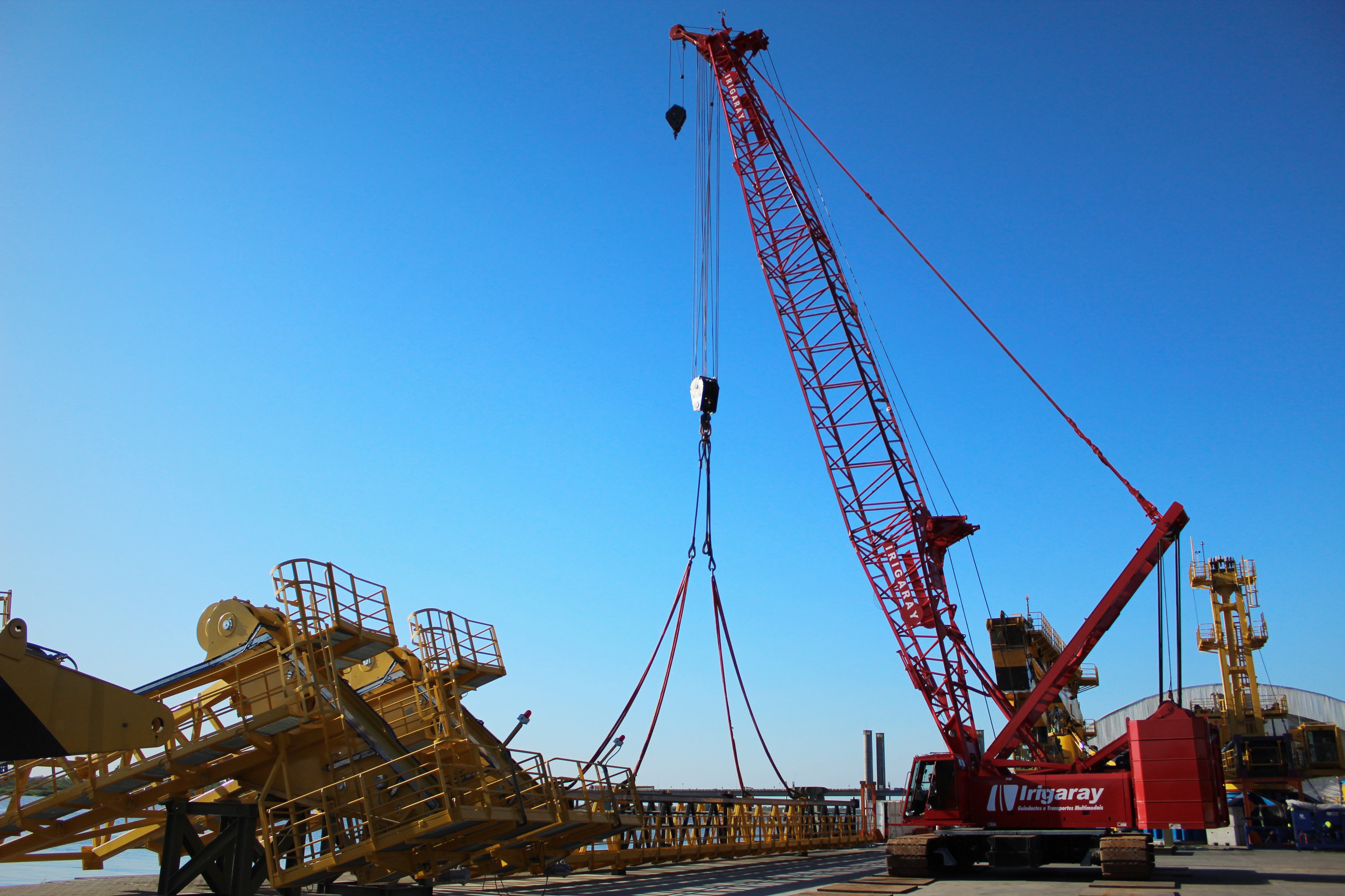 Pre-Test Assembly- Offshore Cranes